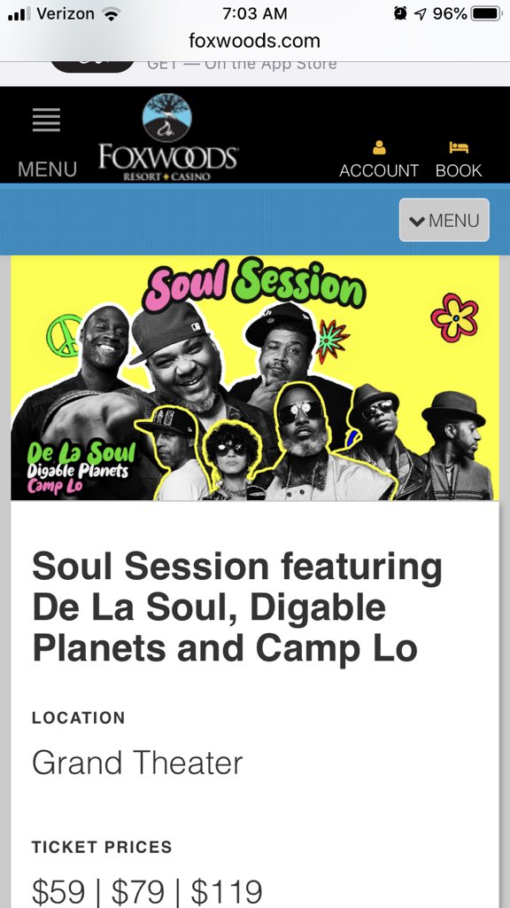 Barella3602's tweet image. So, this is happening.   I couldn’t be anymore excited.   #BUCKETLIST @WeAreDeLaSoul #thirdrow #Iwillbetheonecrying