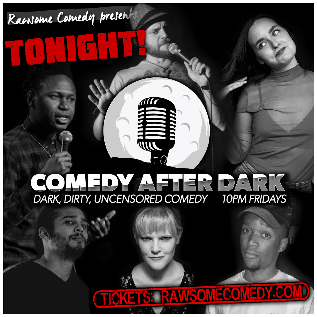 SuzyRawsome's tweet photo. <<< T O N I G H T !! >>> Two fantastic #standup #comedy shows for you to check out - tickets start at just $10 and are available at https://t.co/fuAvSk2OoA or at the door:
7:30PM....Fatale Fridays All Ladyish Showcase
10PM.......Comedy After Dark X-Rated Show #yvrcomedy https://t.co/oq4wMLgpON