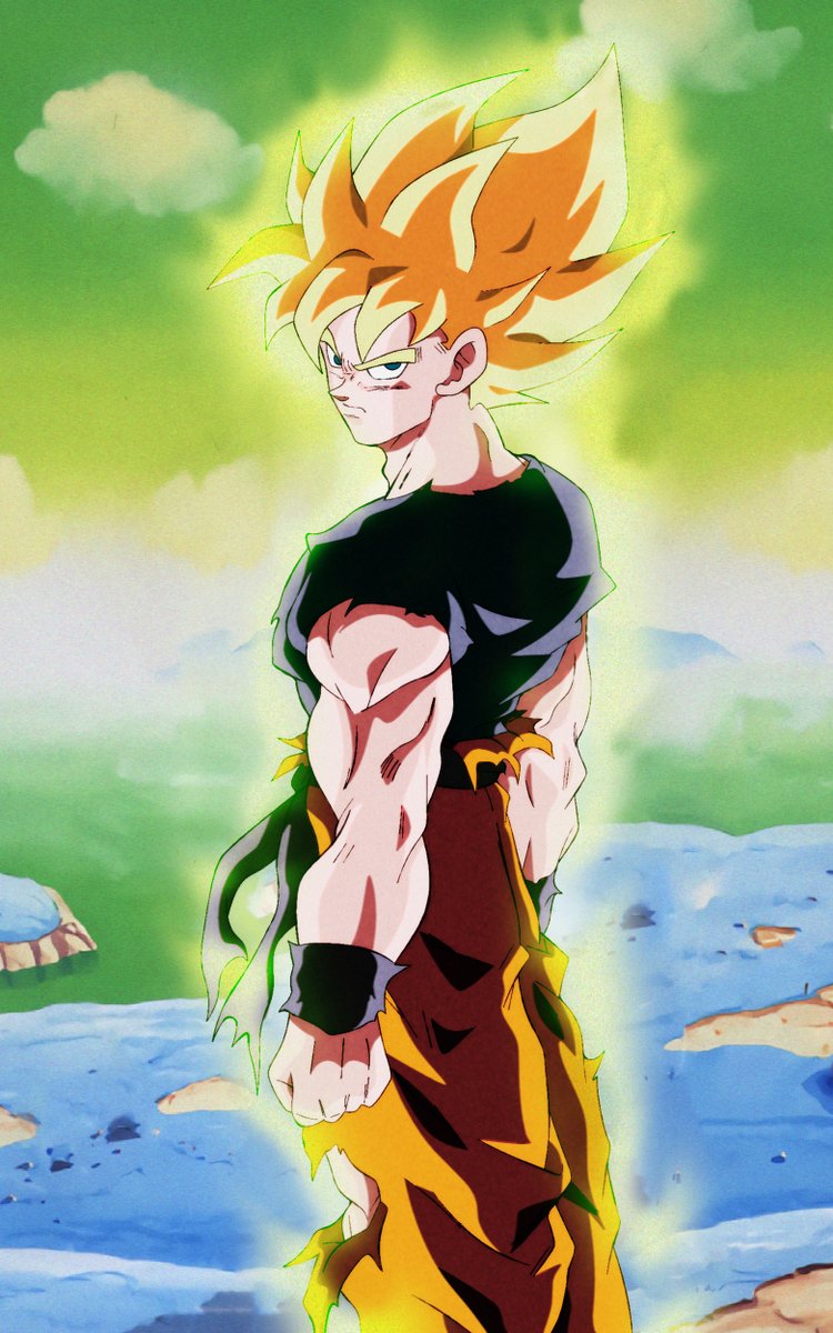 Goku Ssj Namek 
Sketch by <a href="/kaka0317DB/">狩り暮らしのカカロッティ</a>