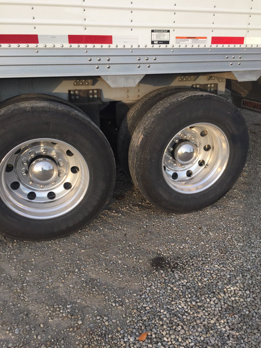 irqeq's tweet photo. 2 - 2014 Timpte 40' trailers.  20,000 miles, alum rims, power tarps, never been in salt.  Alum sub frame, 4 alum duralite 24.5's.  These 2 trailers have been farmer owned since new.  Avail immediately.  $31,000 each.  #ForSale @MachineryPete @irqeq   Call Suzy 815-351-8124. https://t.co/a1J8V9pRgn