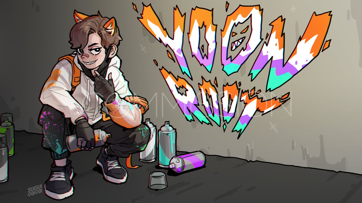SUISUI_again's tweet photo. Commission for #Yoonroot, Thank you! https://t.co/e10Gj3Uo1a
