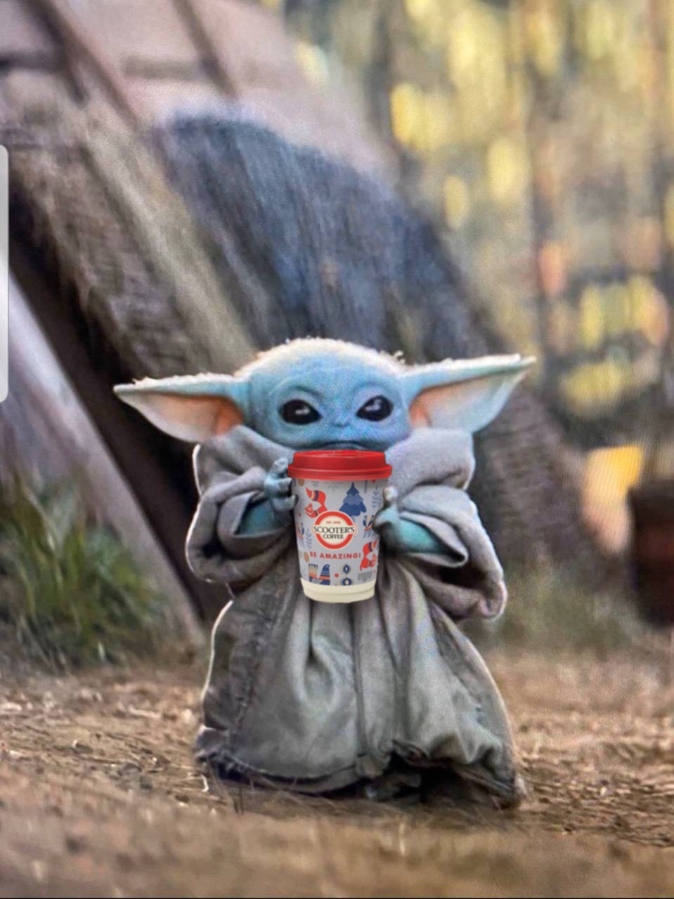 Scooter's Coffee on Twitter "Even Baby Yoda takes a coffee break. Who
