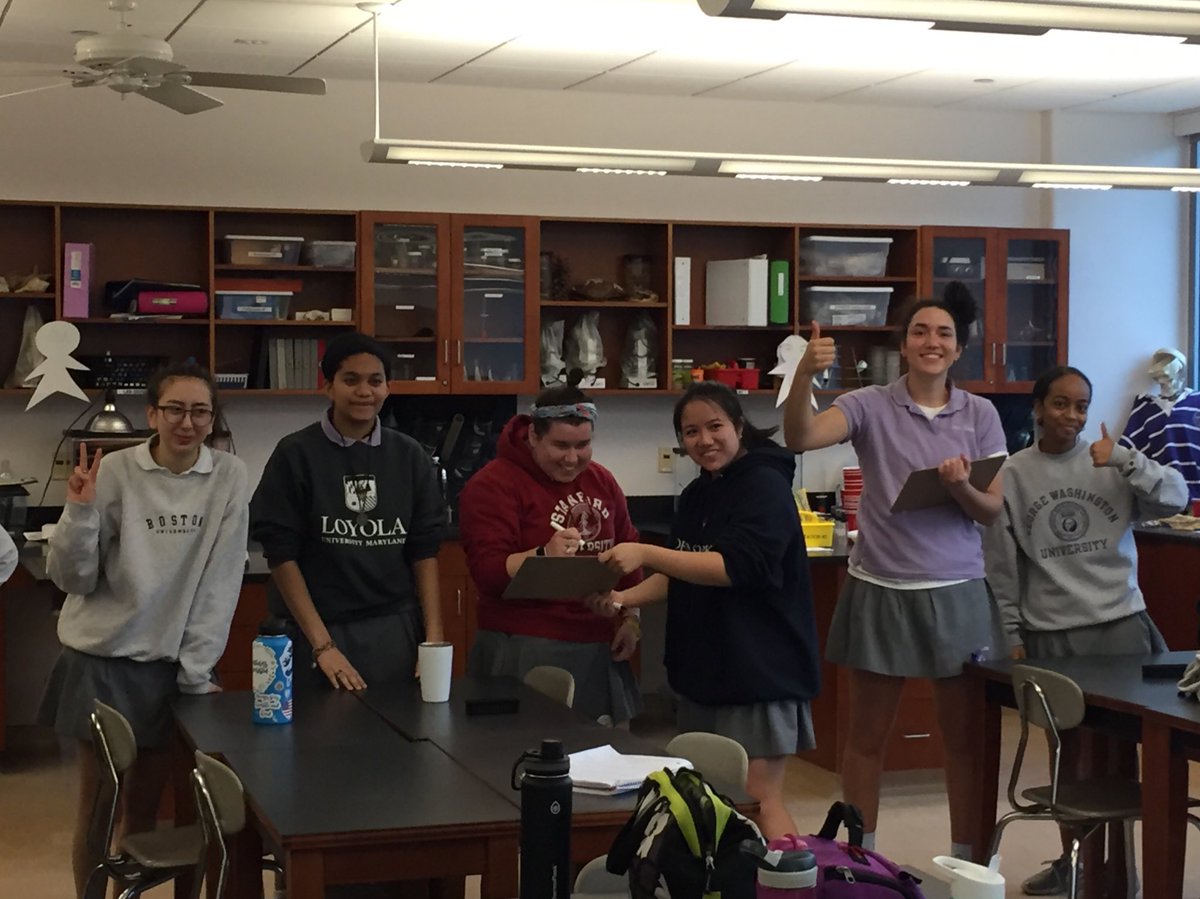 simonschooling's tweet photo. Don’t let this photo fool you. Today’s review of #IBBiology meiosis turned into a energy-filled, serious competition. Even though one team dominated at first, they TIED, even after multiple tie breakers. #lastclassofthesemester #empoweredgirls #wereallinthistogether #AHCscience https://t.co/oX1vgVyOxo