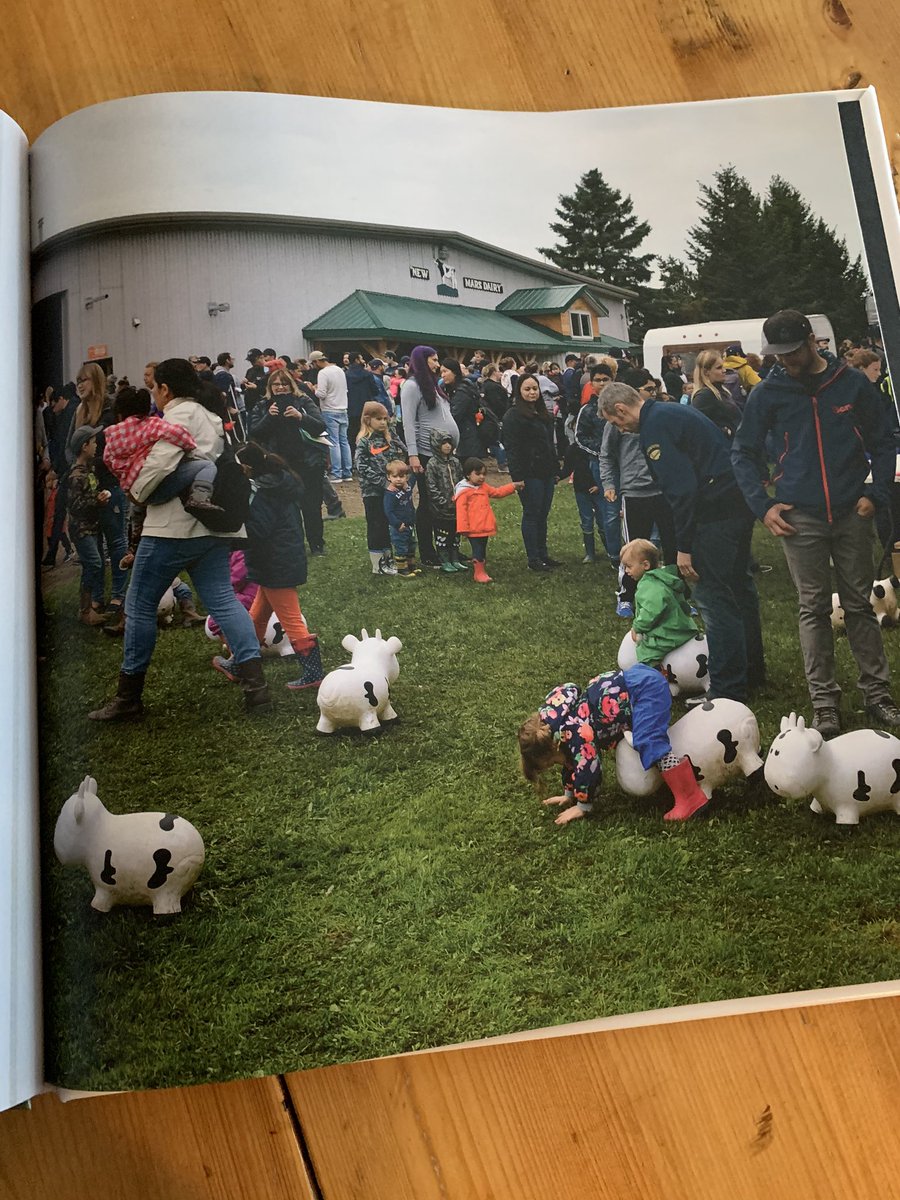 Thanks <a href="/AlbertaMilk/">Alberta Milk</a> for this nice photo book #breakfastatthedairy
