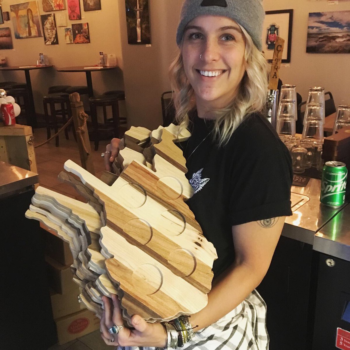 Now serving craft beer flights on WV Flight Boards