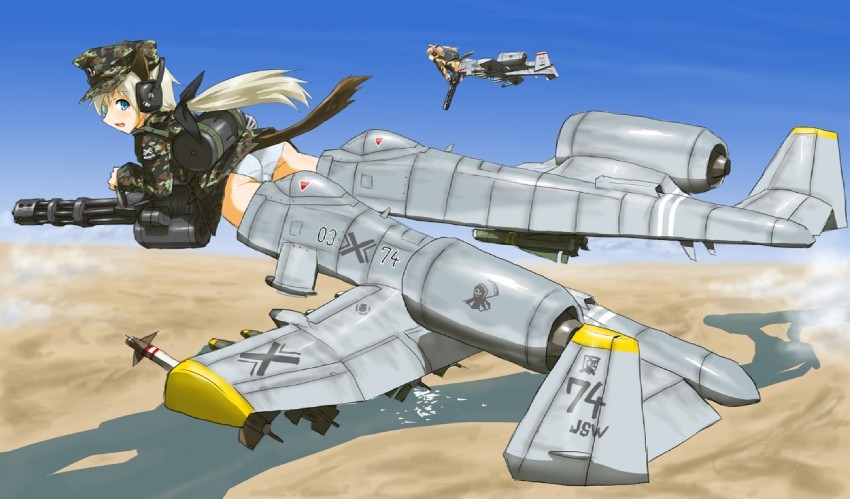 BB62IowaClass's tweet photo. If the strike witches had some of these, the neuroi war would be over quickly https://t.co/fonNWVgglQ