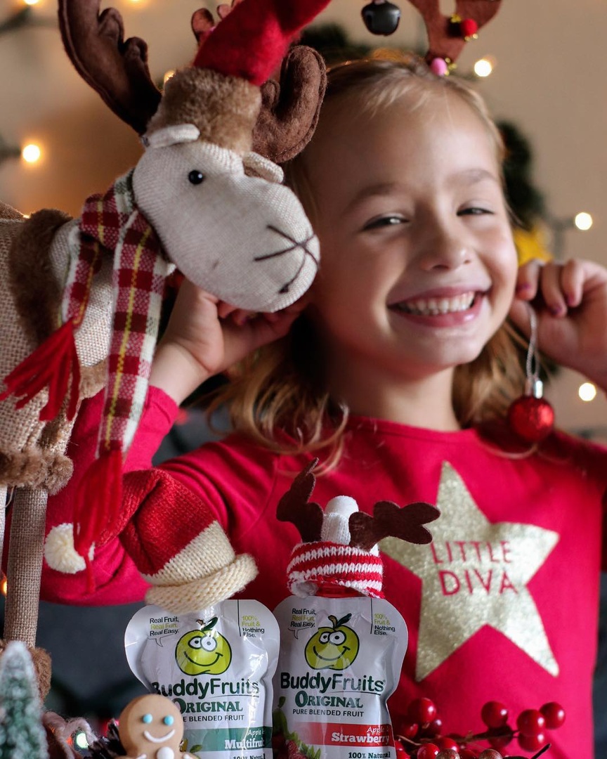 buddyfruits's tweet photo. Oh what fun it is to celebrate the holidays! Have you dressed up your pouches for this festive time of the year? Tag us and you may be featured! 🌲🦌 🎅 https://t.co/tbNAAqnmEf