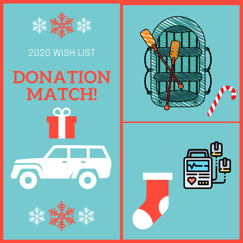frontierlodge's tweet photo. Christmas List Update: A generous donor has offered to match donations up to $5,000!! Anyone up for the challenge?

@StevenTeeuwsen can you talk to Santa for us? https://t.co/BynJGjWj8y