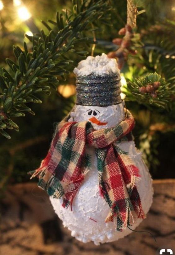 YOUthNanaimo's tweet photo. It's #FestiveFriday again! Who else is loving these homemade ornaments?! The lightbulb snowman is extra awesome because #recycling 😀👍 https://t.co/PHgNQ5XGjD