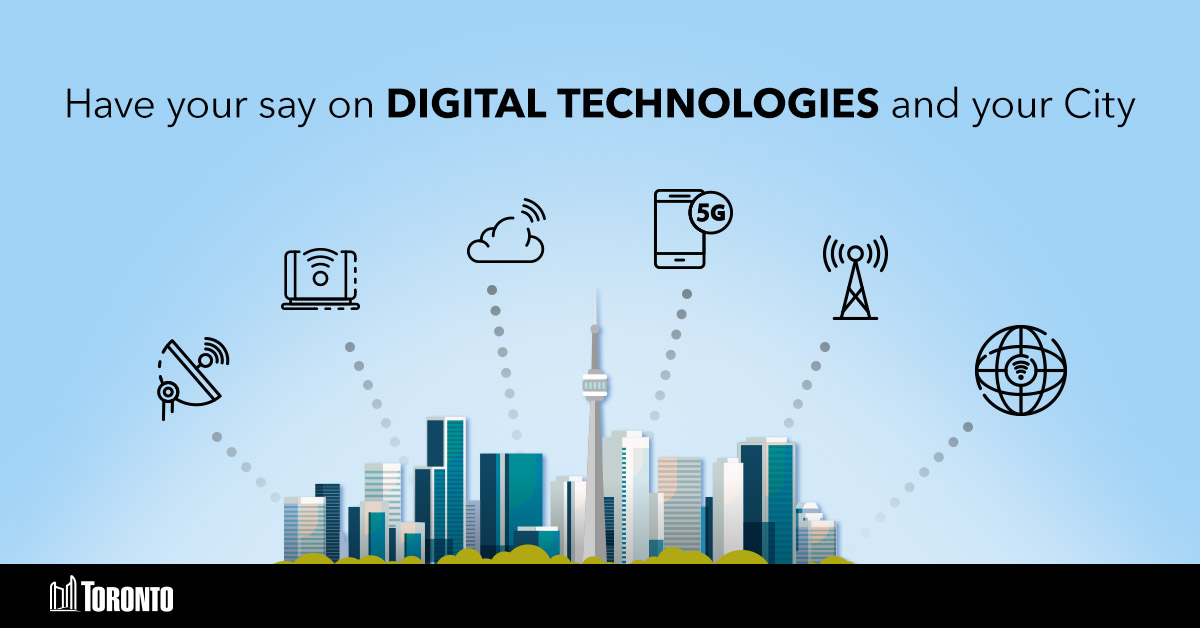 cityoftoronto's tweet photo. The City is developing a Digital Infrastructure Plan to embrace the benefits of technology while addressing concerns about privacy & other issues. Have your say by completing the online questionnaire or by emailing digitalfeedback@toronto.ca. #smartcityTO https://t.co/D6TMsYc4SM https://t.co/j1ICUmVbnw
