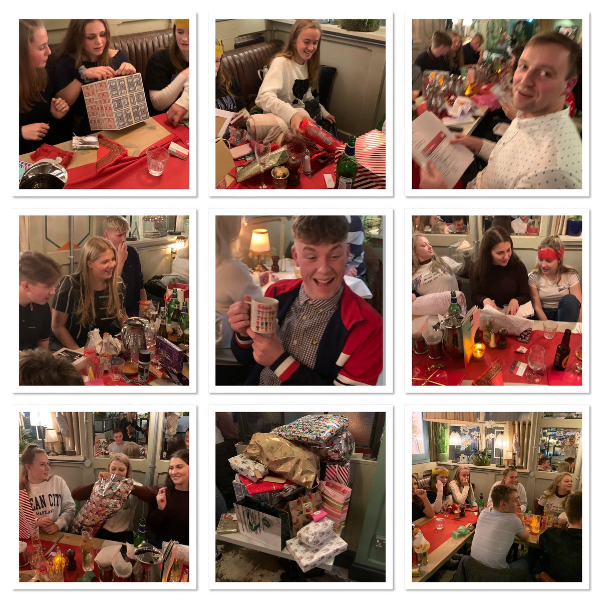 7oaksSwim's tweet photo. A top night out with YD squad and top coach @ham_paddy. Nice to see ex-captain @georgetyler01 show his face and for our senior swimmers to be out in force.
Massive thanks to @PercyJoanna for top organisation
#secretsanta #YDrocks https://t.co/pm4ivIVQZp