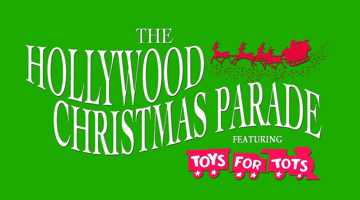 🎄 REMINDER TO TUNE IN TONIGHT🎄
The 88th Annual Hollywood Christmas Parade will premiere as a two-hour special on The CW (TV network)on Friday, December 13 at 8:00 p.m. ET / PT.
The parade will also air on the Hallmark Channel USA on Wednesday, December 25