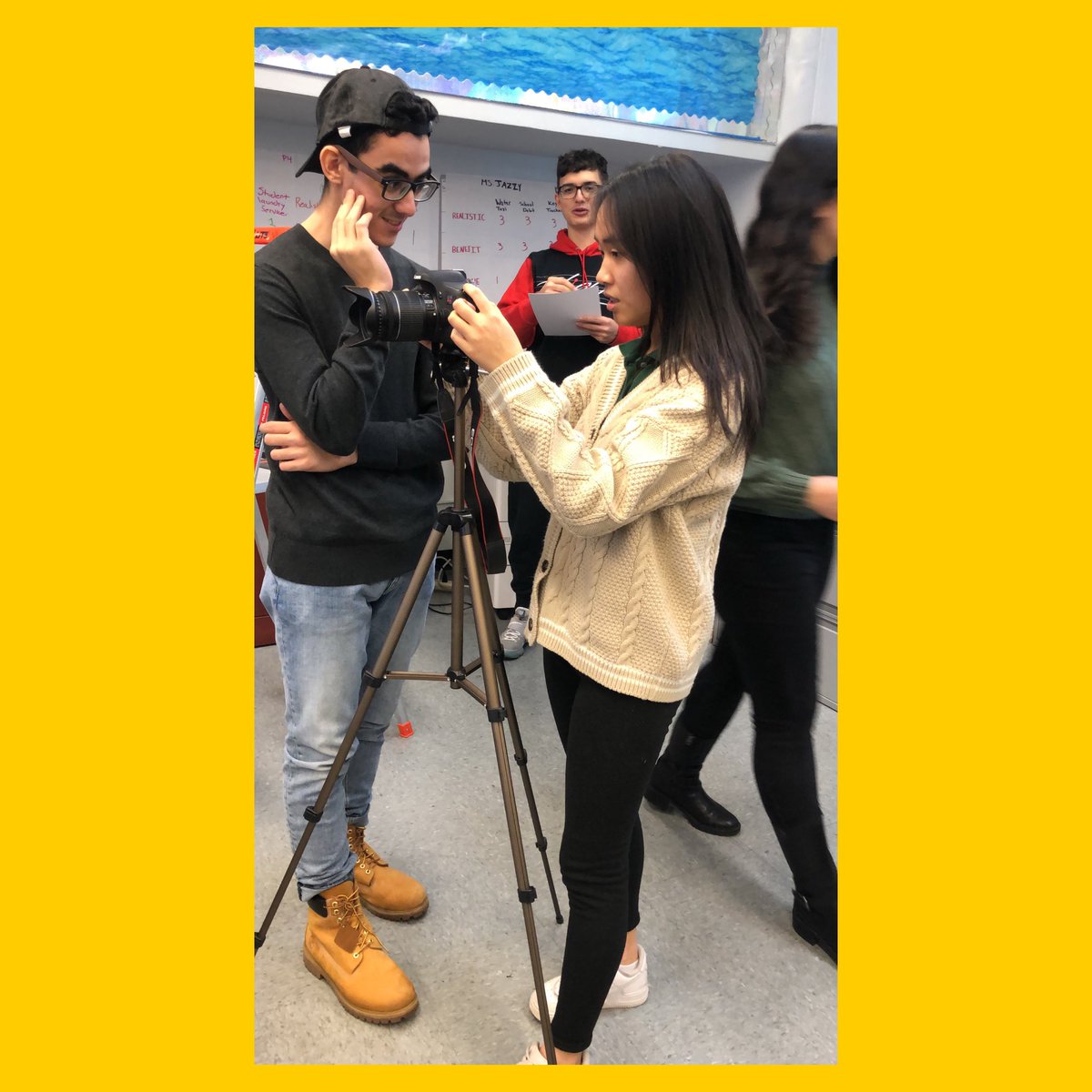 RaveMediaNY's tweet photo. Our next video will be up on our website soon! Stay tuned! 
#veinternational #virtualenterprise #forthamiltonhighschool #ve #vei #ravemediany #rave #raveny https://t.co/tXcVuHoAJw