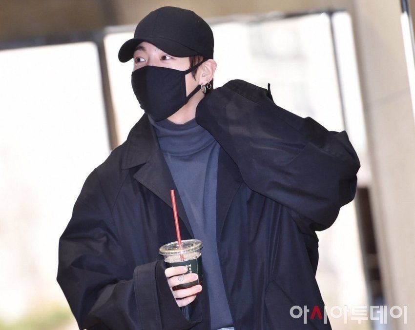 In pics: BTS Shows Off Their Fall Fashion As At Airport As They