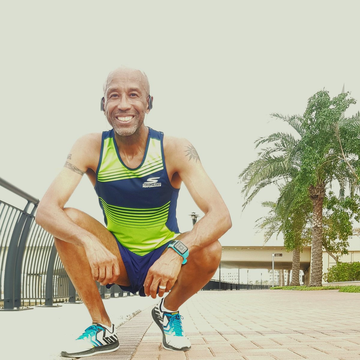Got in a nice 12k run for lunch today.  A little overcast, but the temperature was great.  Little over a month to the Dubai Marathon.  No more slacking.  I love this life! #skechersperformance #runtoinspire