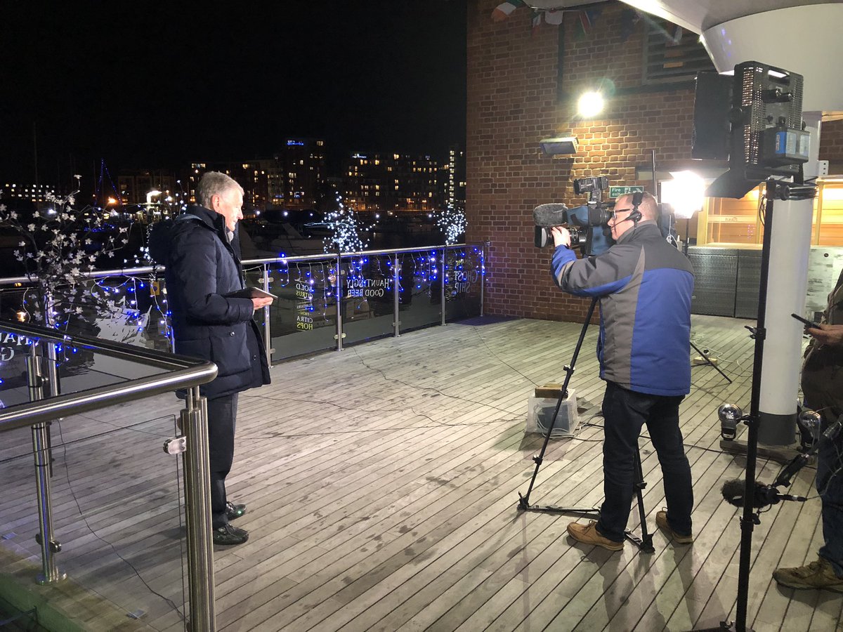 kevindburch's tweet photo. Now live with @BBCLookEast from @isaacsonthequay in Ipswich, with reaction to #BBCElection2019. https://t.co/1oZdluU3KN