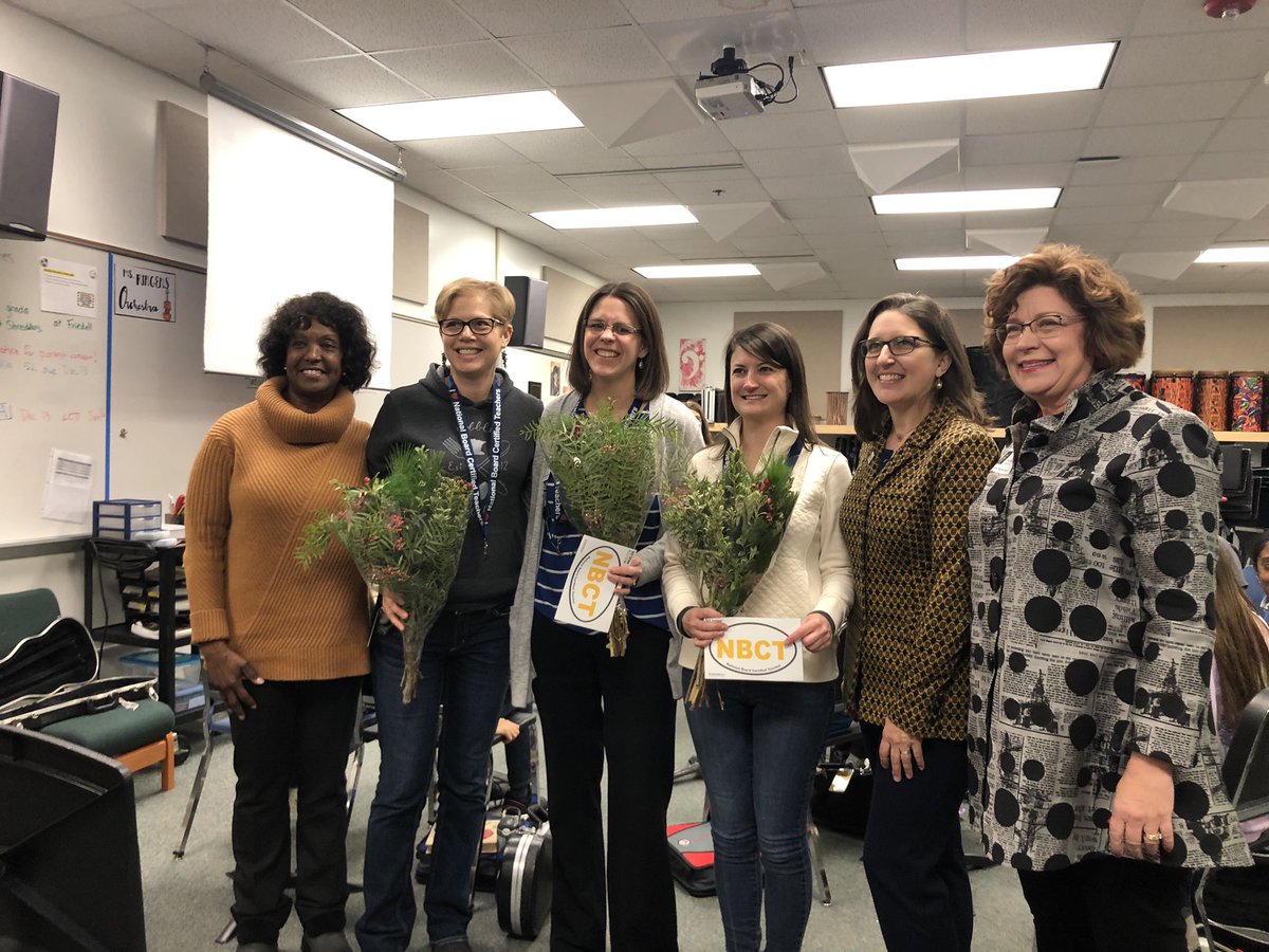 Congrats to 3 amazing RPS AND nationally board certified teachers who were surprised today by MDE Commissioner <a href="/mcricker/">Mary Cathryn Ricker</a>, NBCT President <a href="/Pbrookins44/">Peggy Brookins, NBCT</a>, and Senator <a href="/CarlaNelsonMN/">Carla Nelson</a>. We are SO PROUD of you <a href="/LoriRingen/">Lori Ringen</a>, <a href="/KellyStroeing/">Kelly Stroeing</a>, <a href="/LauraGWillis/">Laura Willis</a> ❤️💙💛 #rochmn #rpslead