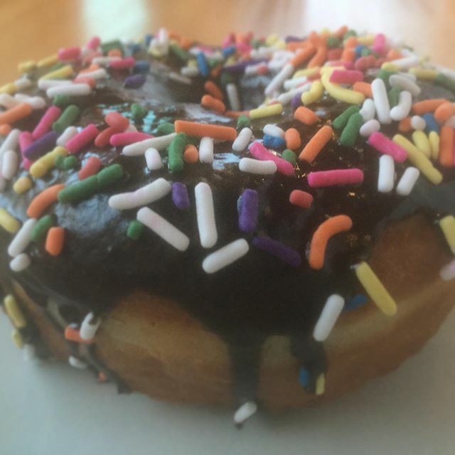 CoppaAlaska's tweet photo. because no one is too old for #sprinkles #donutfridays #triplerisenbrioche https://t.co/d44EcZ8w4f https://t.co/3rBzx8C2Tw