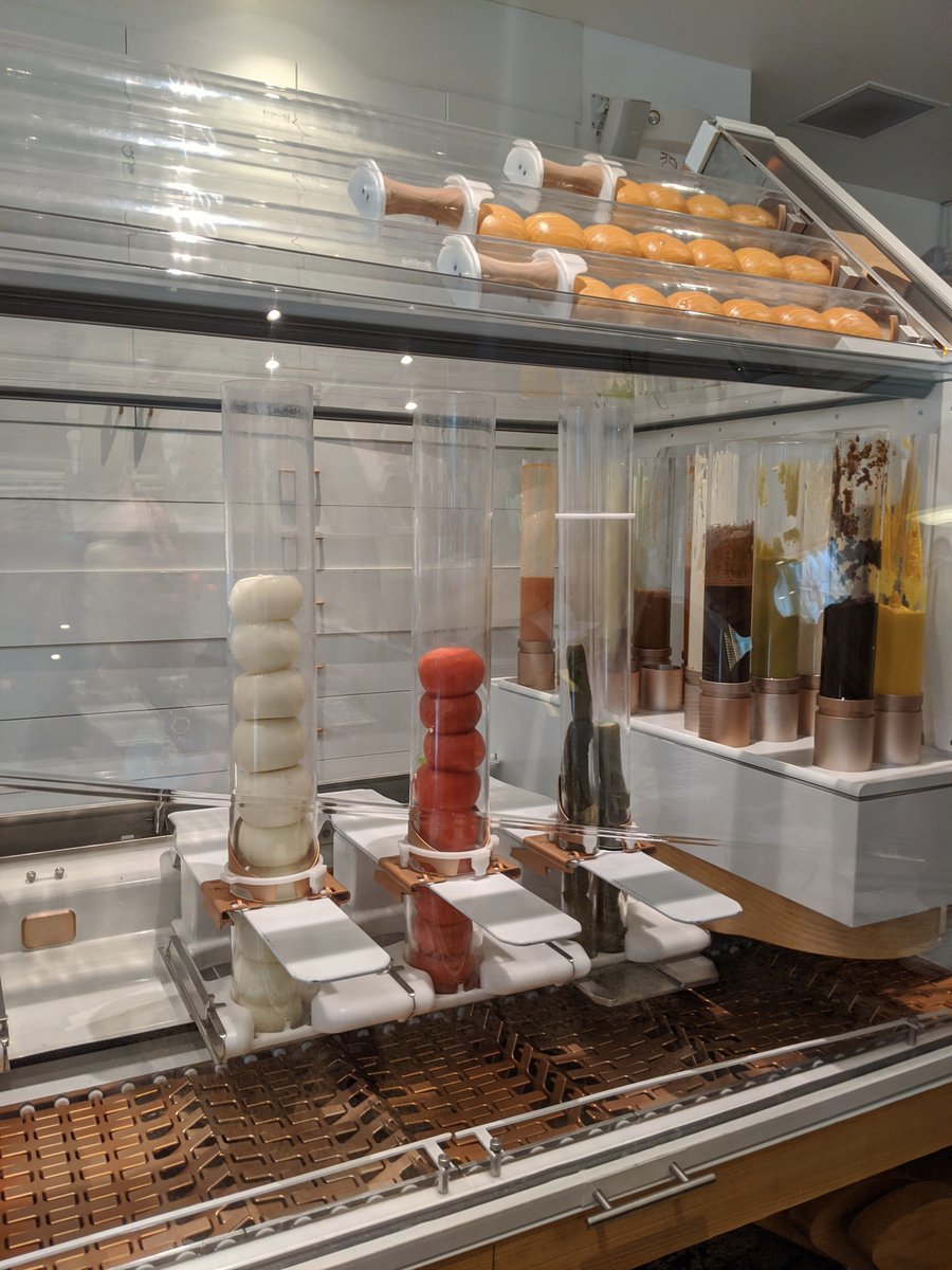 Machinery for making cheeseburgers