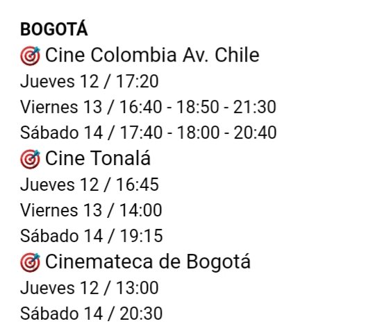 Cinefilos Colombia tweet media