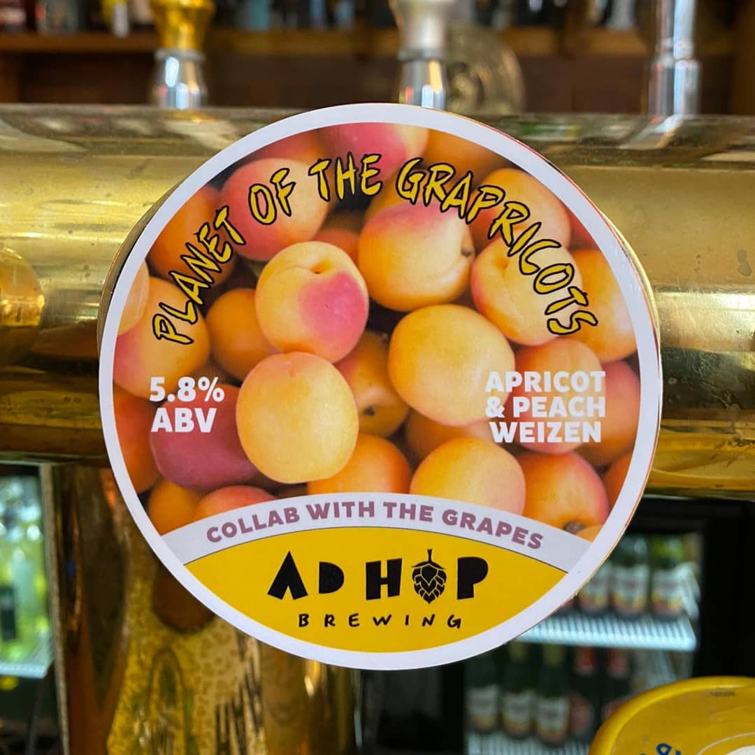 Got any plans for tonight? Well, you have now... 🍺
Planet of the Grapricots, 5.8% peach and apricot Weizen, is still on <a href="/LiverpoolGrapes/">The Grapes</a>. Not only that but our 4.4% New Zealand hopped pale, Aotearoa Pale, is also pouring at Static Bar!
<a href="/LivBeerCo/">Liverpool Beer Collective</a> <a href="/LiverpoolCAMRA/">Liverpool CAMRA</a>