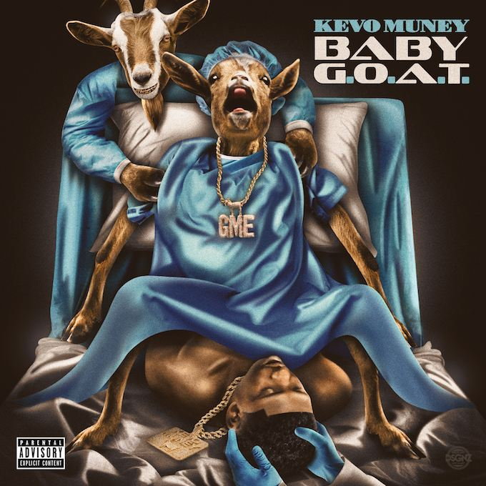 ComplexMusic's tweet photo. Still not over @kevomuney1's cover art...in which he's being birthed by a goat.
Anyway, his new project 'Baby G.O.A.T.' is out now, watch the visuals for "On God" here: https://t.co/q0TE7FpKE6 https://t.co/4H90LHJ9dB