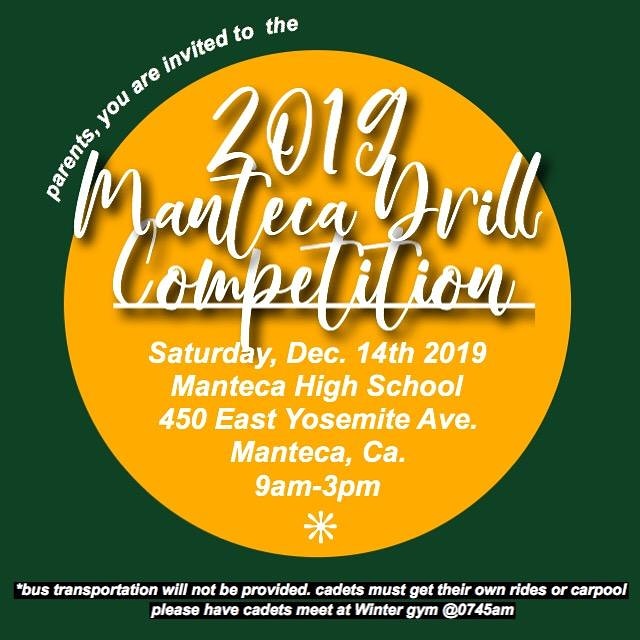 Come out to support our Cadets. Let's get it Cougar Battalion 💪