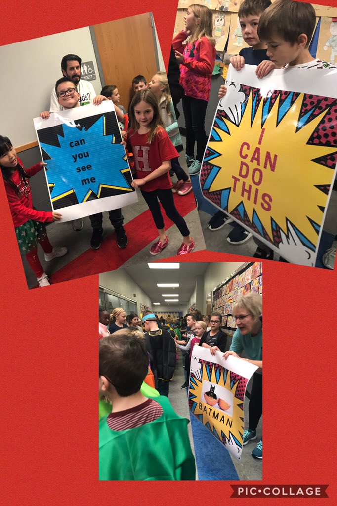 lori_ashcraft's tweet photo. Readers unite! ⭐️ 🦸‍♀️ Kinder proudly showed off their Sight Word Power, Picture Power and Pointer Power during their Super Power Parade this morning! Our @AmyParksElem Mariners are so proud of their hard work! #weareAPHE https://t.co/kXxkC7icvd