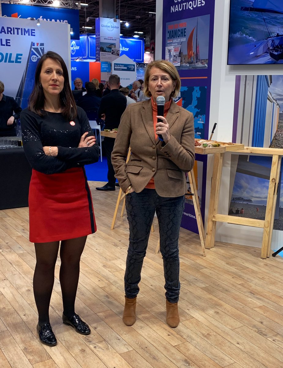 seinemaritime's tweet photo. #SPORT ⛵️ Ce soir, la Seine-Maritime et plus généralement la Normandie sont à l’honneur au salon du nautique de Paris 
Le littoral, source d’attractivité touristique &amp; d’activité économique pour notre territoire https://t.co/03X27dkk9S