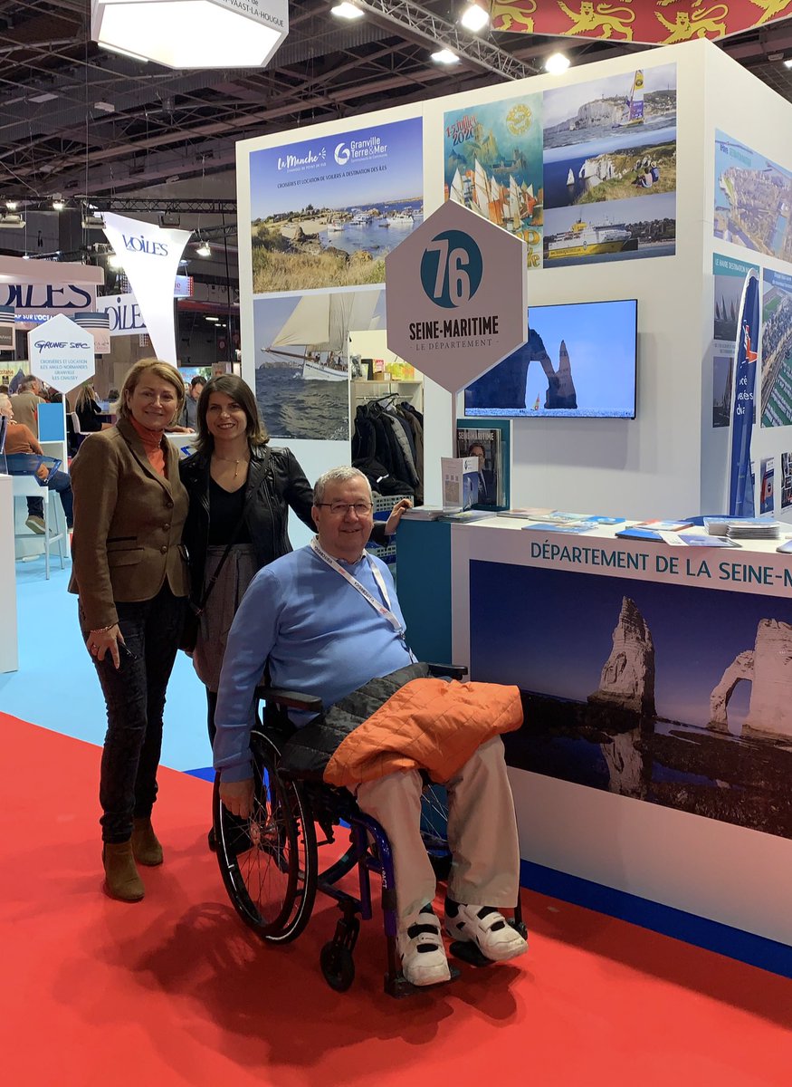 seinemaritime's tweet photo. #SPORT ⛵️ Ce soir, la Seine-Maritime et plus généralement la Normandie sont à l’honneur au salon du nautique de Paris 
Le littoral, source d’attractivité touristique &amp; d’activité économique pour notre territoire https://t.co/03X27dkk9S
