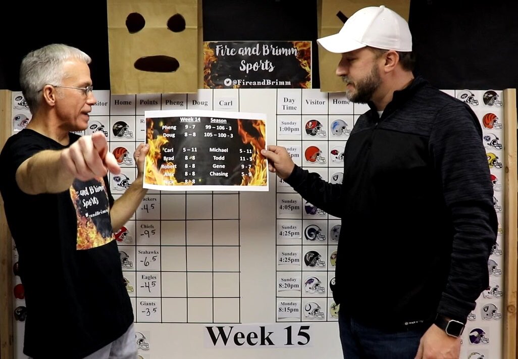 FireandBrimm's tweet photo. Let’s Get #NFL W15 Heated Up!
On This Week’s Show We #FireUp -
- Our W14 Records!
- #LSU #OhioState #Clemson #Oklahoma are the #CFPlayoff #Top4!
- Our #Top5 Teams! #Ravens #49ers Lead the Way!
- #BrownBag & #KoolAidPick!
- We Fill In the #PicksBoard!
https://t.co/jPTkaXQ0PN https://t.co/M5y33O2hTw