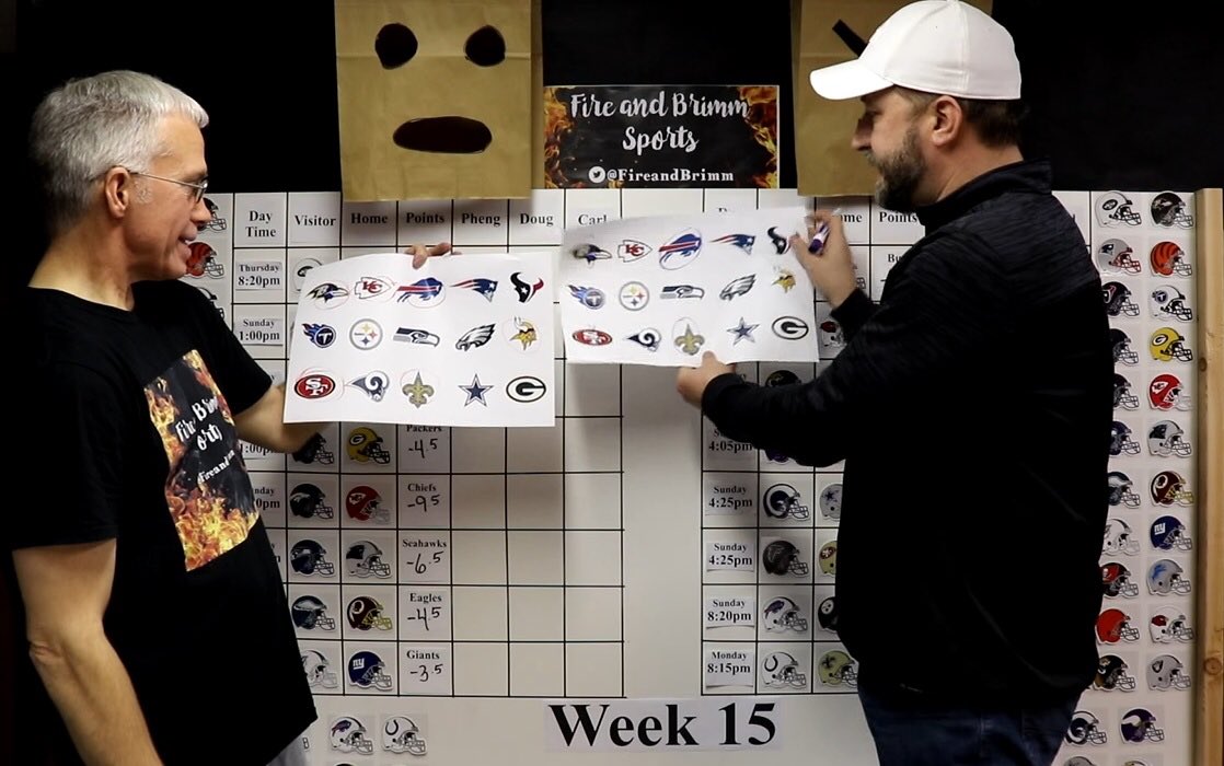 FireandBrimm's tweet photo. Let’s Get #NFL W15 Heated Up!
On This Week’s Show We #FireUp -
- Our W14 Records!
- #LSU #OhioState #Clemson #Oklahoma are the #CFPlayoff #Top4!
- Our #Top5 Teams! #Ravens #49ers Lead the Way!
- #BrownBag & #KoolAidPick!
- We Fill In the #PicksBoard!
https://t.co/jPTkaXQ0PN https://t.co/M5y33O2hTw