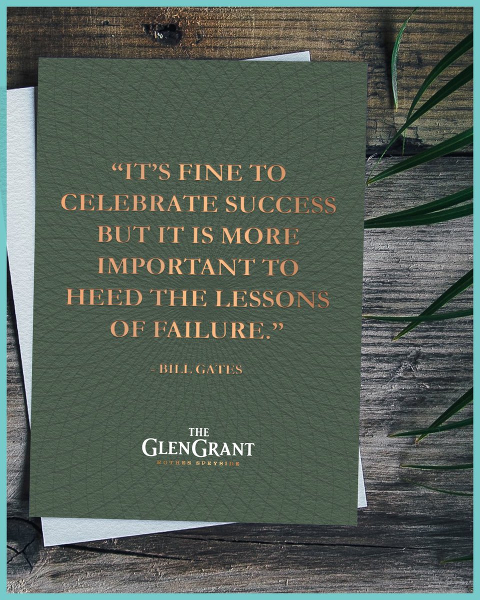 Success doesn’t always come on the first attempt. Here’s to those who never stop.

#glengrant #glengrantwhisky #scotch #singlemalt #singlemaltscotch #malt #whisky #whiskey #singlemaltwhisky #singlemaltwhiskey #sip
#drinkresponsibly #neverstop