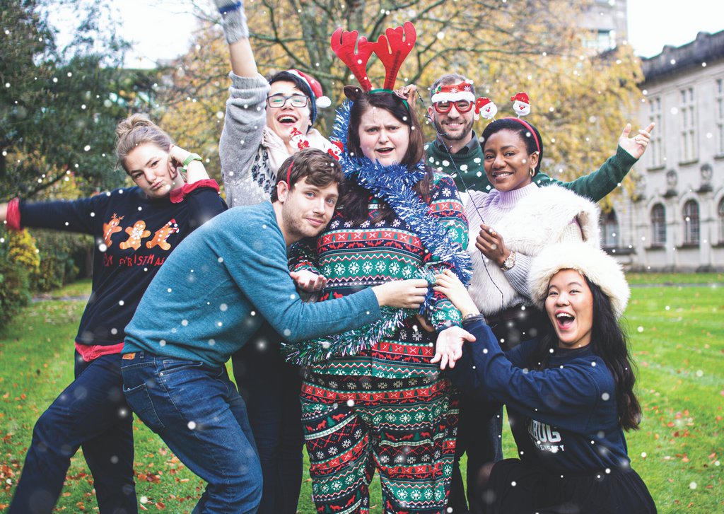 cardiffstudents's tweet photo. And so we say farewell to first term of 2019/2020. Time sure does fly when you're having fun, ey?

From your Students' Union, we wish you a very merry Christmas &amp; Happy New Year and here's to term 2🎉 #CUinJanuary https://t.co/nTDdoNaCp3