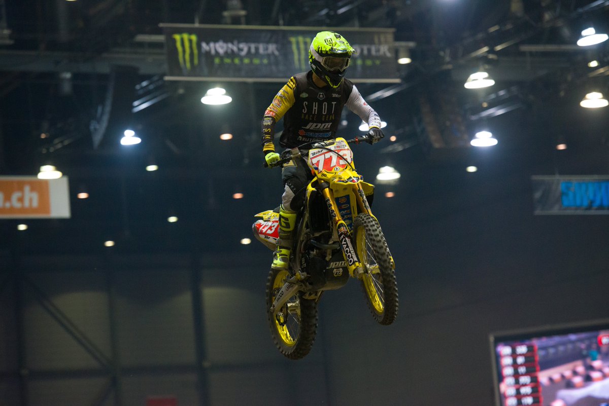 N°773 Thomas Do was also present in SX2. 💥

📸 by <a href="/lissimorephoto/">James Lissimore</a> 

#supercrossgeneva #motocross #sx #rider #motocrosslife #moto #racing #motorsport  #supercross #supercrosslive