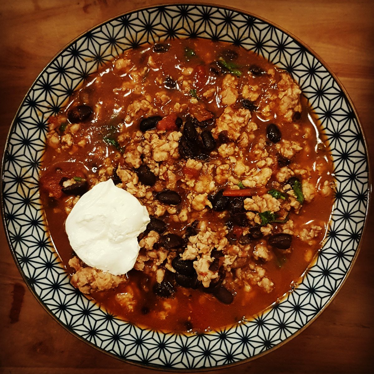 AtomicSpices's tweet photo. Ah yes, cold long dark nights...all the better for a 2nd bowl of chicken &amp; black bean chili, popping with the flavor of Atomic Spices' smoky TexMex Chipotle blend. #TexMex #Chili #spices #wintercooking #afterwork #fastdinners https://t.co/Uw7GwZ32zk