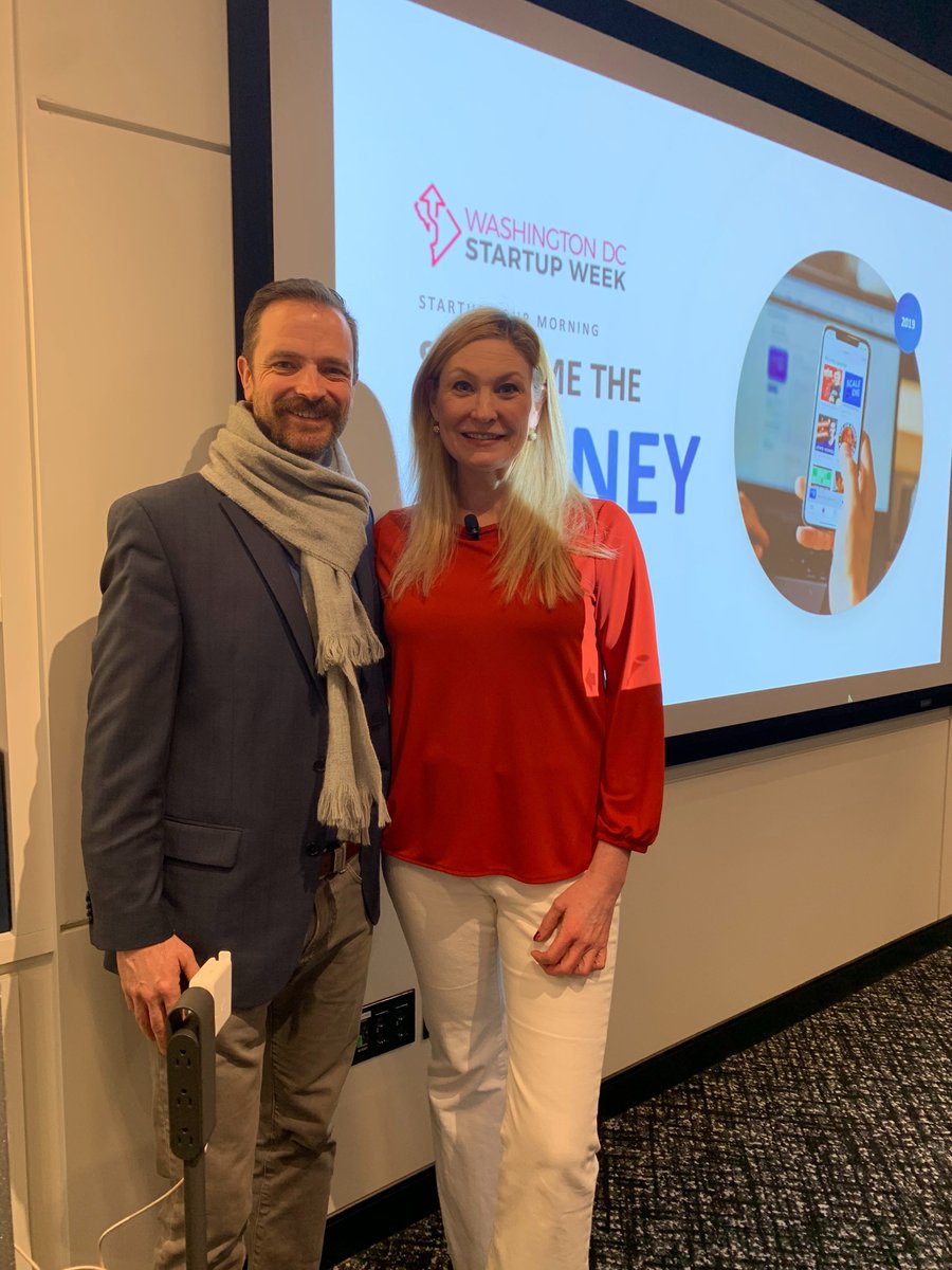 WDCEP's tweet photo. WDCEP attended an informative presentation by 
@KimCayce today, titled "Show Me the Money: How to Get Funding for Your Startup." We are excited that she &amp; 
@DCstartupweek are a part of the #DC ecosystem! https://t.co/kA82d73fC6