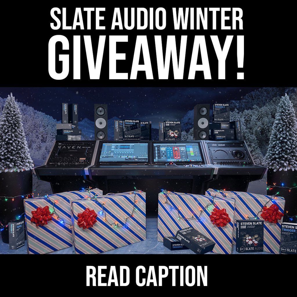 We are giving away $7000 worth of gear and software at the new Slate Audio Instagram! instagram.com/p/B6BZmFsliFg/…