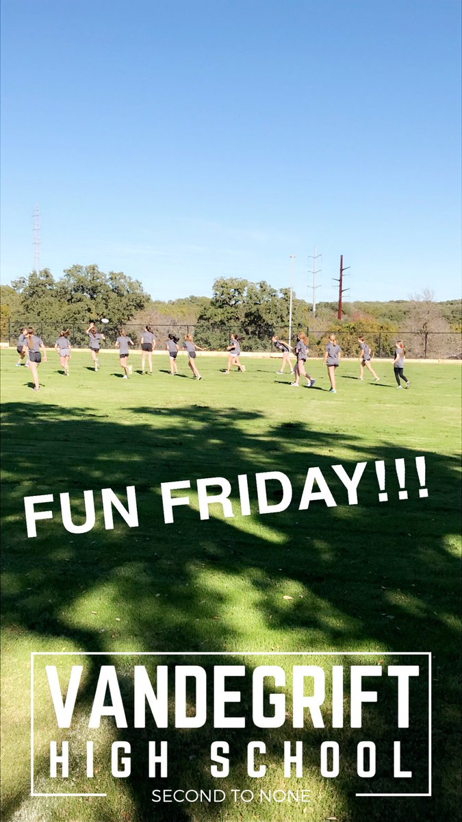 LadyViperVB's tweet photo. What to do when it’s 75 degrees outside &amp; Friday the 13th?!?!? ULTIMATE FRISBEE! #VHSVB https://t.co/S5EVBdeJmR