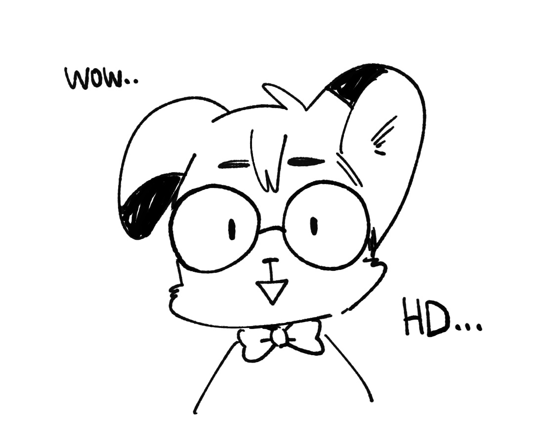 So I went to get my sight checked, not really believing it's terrible enough to need glasses, but turns out it's in fact terrible so now I have glasses 