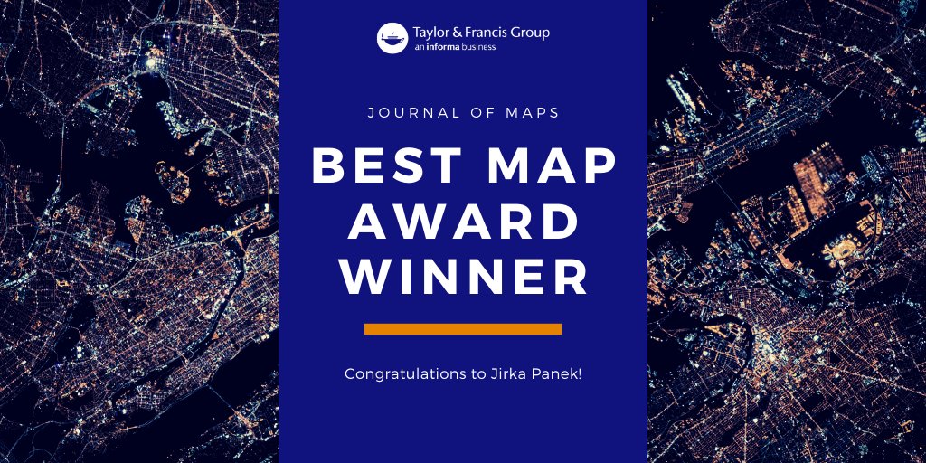 tandfenviro's tweet image. Congratulations to the winner of the #journalofmaps Best Map Award of 2019, announced earlier in the week at #agu19! @JirkaPanek impressed the judges with his innovative submission on #emotionalmaps. See the winning map here: bit.ly/2Pitbz3