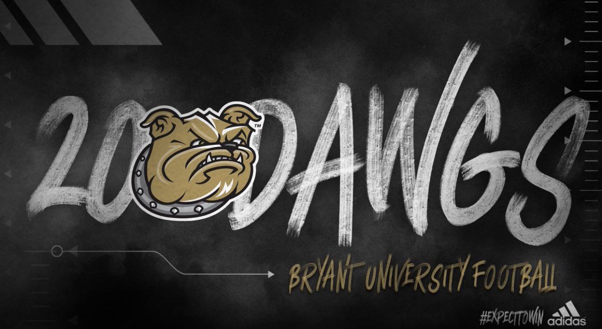 Daniel19Rennie's tweet photo. I am thankful to receive my 2nd Division 1 offer as a PWO to Bryant University! Thank you to @CoachSielawa for this opportunity! @coachcurtis42 #20Dawgs #ExpectToWin https://t.co/mBcPSgsYTM