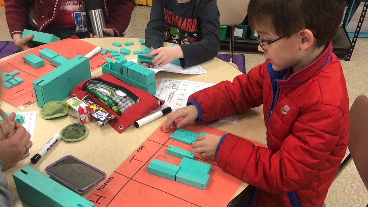 Students engaged in multisensory learning <a href="/ArbutusES/">Arbutus Elementary</a> ! Thank you Mrs. Slusher for such a wonderfully engaging lesson!