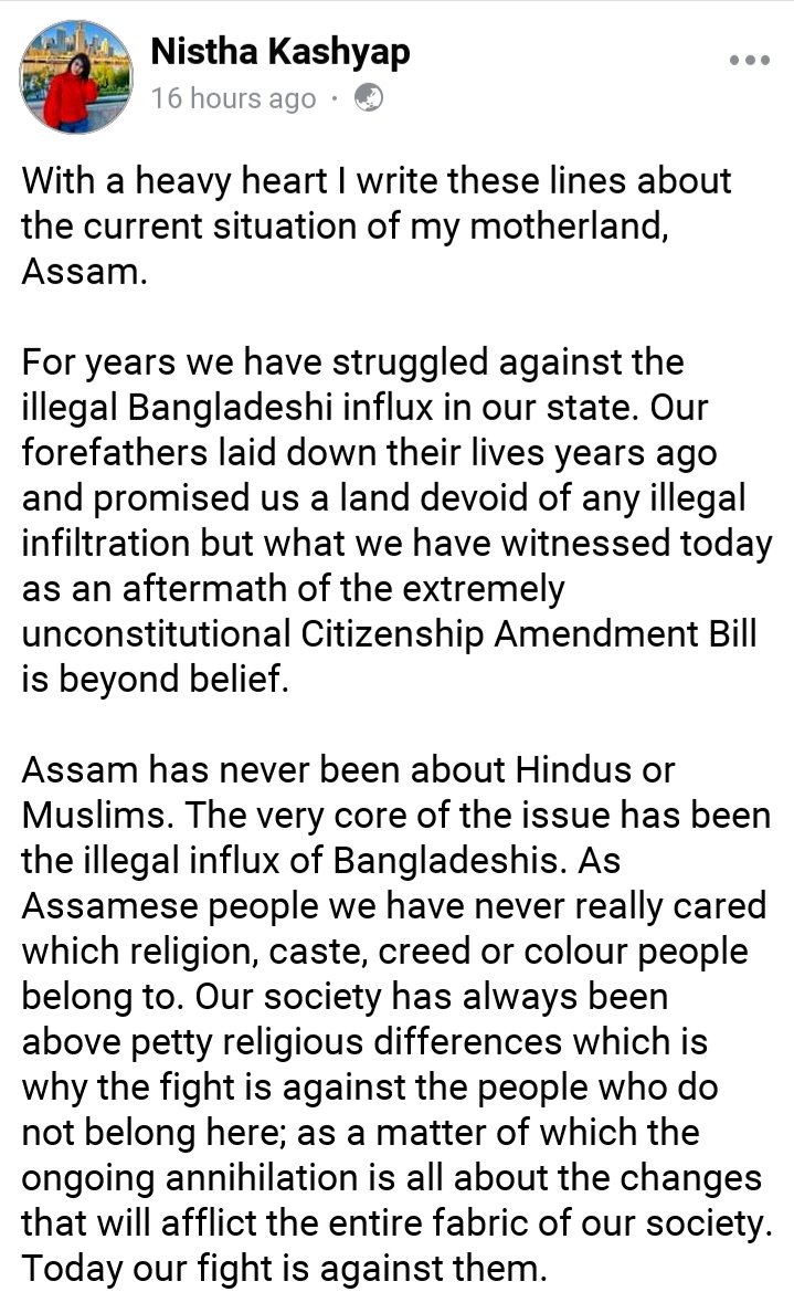 nangzzzzz's tweet photo. #SaveAssam
#SaveNortheast
#SaveAssamfromModi
#AssamRejectsCAB
#saveus
#ResignSarbananda
#ResignModi https://t.co/0u9lYvFCLn