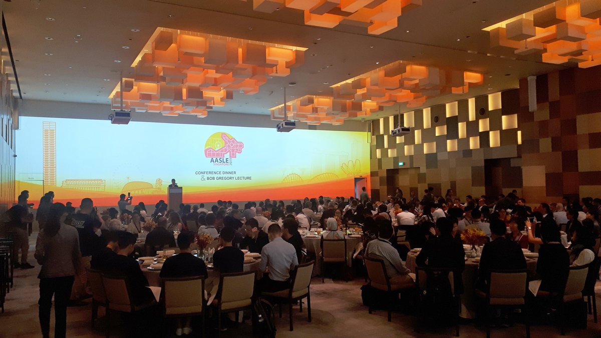 CReAM_Research's tweet photo. Great #conference dinner at #Asian and #Australasian Society of Labour #Economics (@AASLE_Econs) in #Singapore. Fascinating Bob Gregory Lecture given by @davidautor (@MITEcon). #AASLE2019 #EconTwitter https://t.co/684tPp2EET