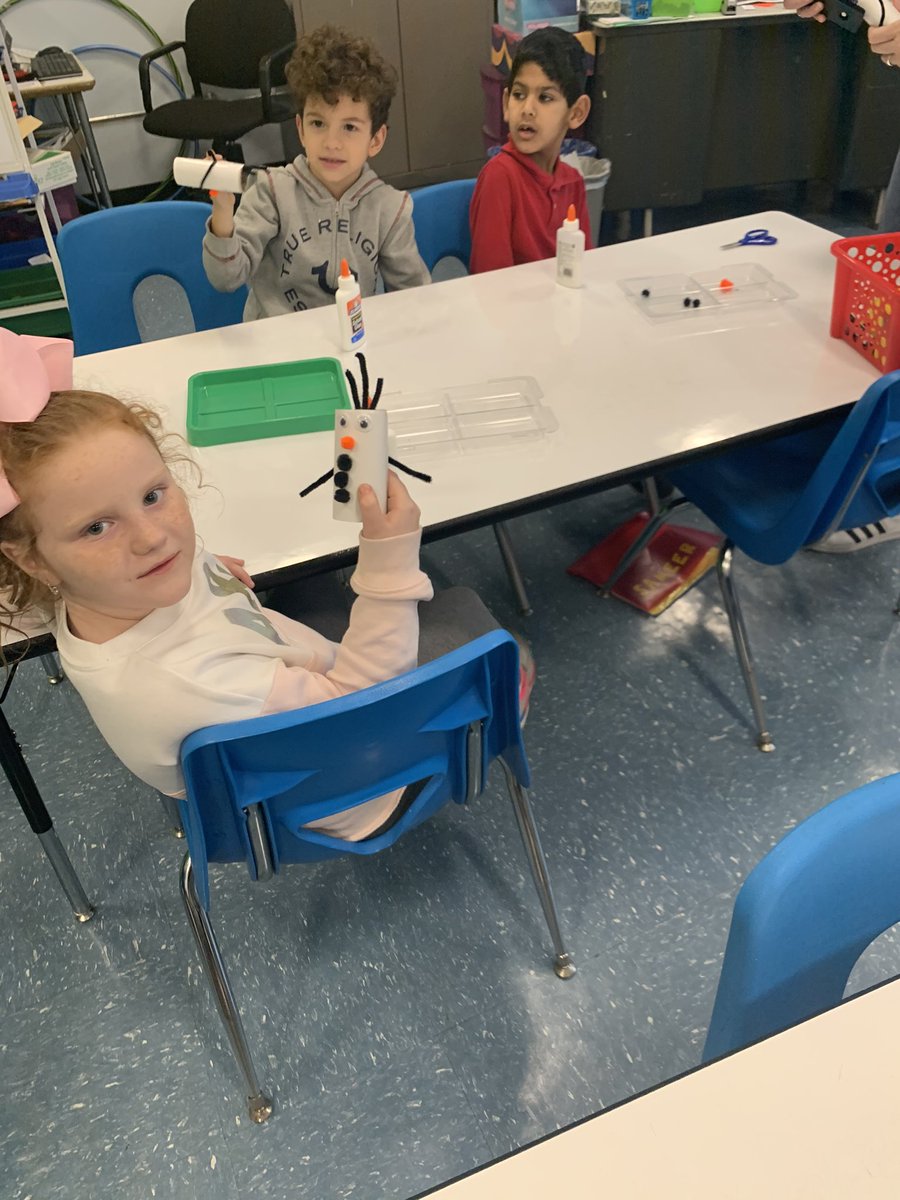 Do you wanna build a snowman? We love Maker Space!