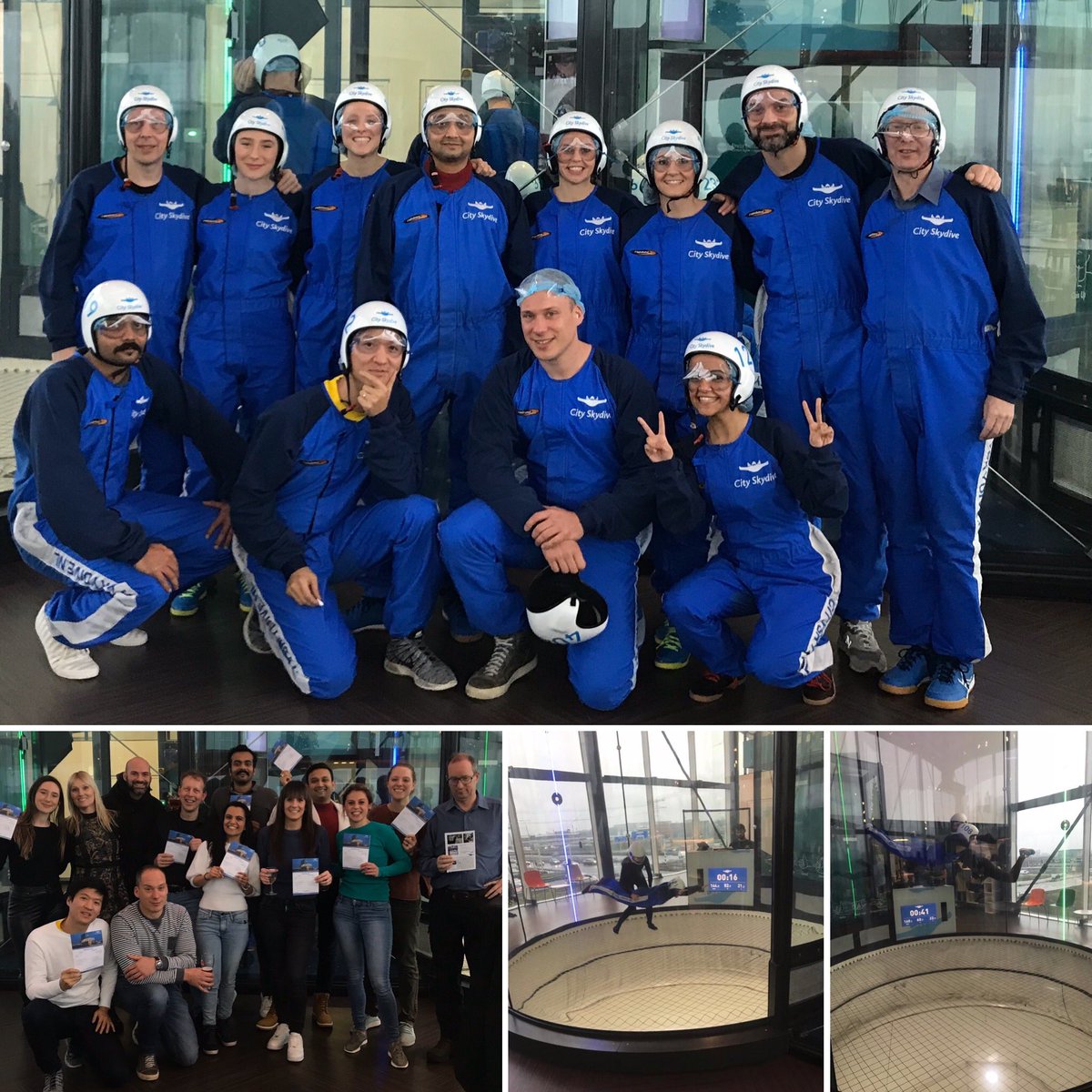 LeaderBiomed's tweet photo. #ExtendingYourReach #theskyisthelimit #teamouting #workhardplayhard Leader team enjoying a little #skydiving https://t.co/BdmpgtZkRc