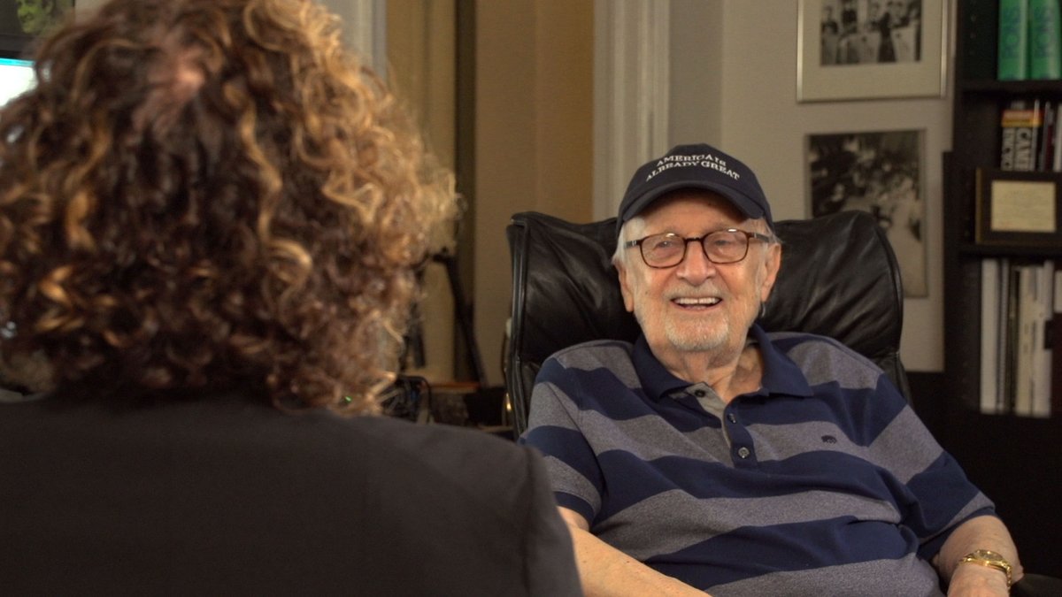 RIP Gershon Kinglsey. Here's 2 stills of Gershon from our interview for Electronic Voyager.

@MoogFoundation: "We are saddened to share that legendary composer and pioneering synthesist (First Moog Quartet, Music To Moog By, Popcorn...) Gershon Kingsley passed away on Wed @ 97."
