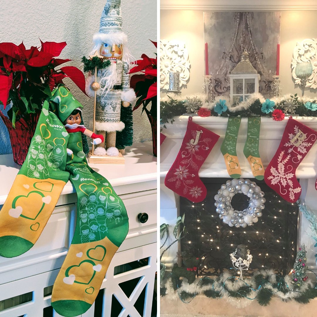 ImmunizeNV's tweet photo. Cute holiday decor that celebrates Nevada's immunization champions? Yes please!  #BigSocksforBigShots #BigShots #ivax2protect #injectcommonsense https://t.co/T3Z4t9AIiF