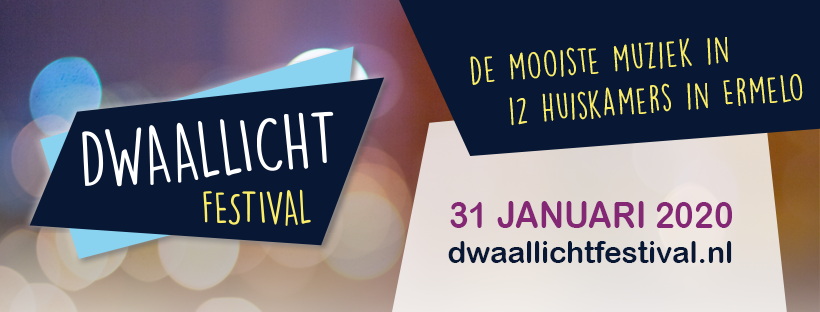 Tijdens het #Dwaallichtfestival in #Ermelo op vrijdag 31 januari kunt u kiezen uit 4 routes, ieder met 3 #huiskamerconcerten in verschillende muziekstijlen. De Zwalkende Zwijnen, Wilde Wolven, Kruipende Kevers en Haastige Hazen: dwaallichtfestival.nl